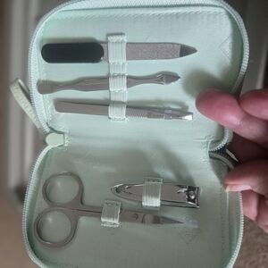 Vera Bradley Mint Green Manicure Set Nwot Small